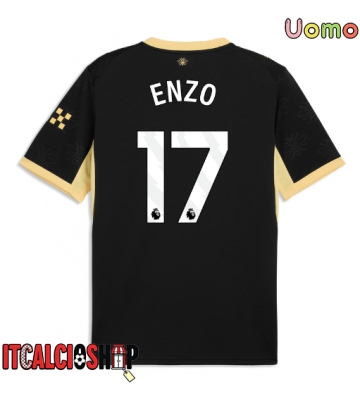 Manchester City Enzo Fernandez #17 Seconda Maglia 2026-27 Manica Corta Manchester City Enzo Fernandez #17 Seconda Maglia 2026-27 Manica Corta